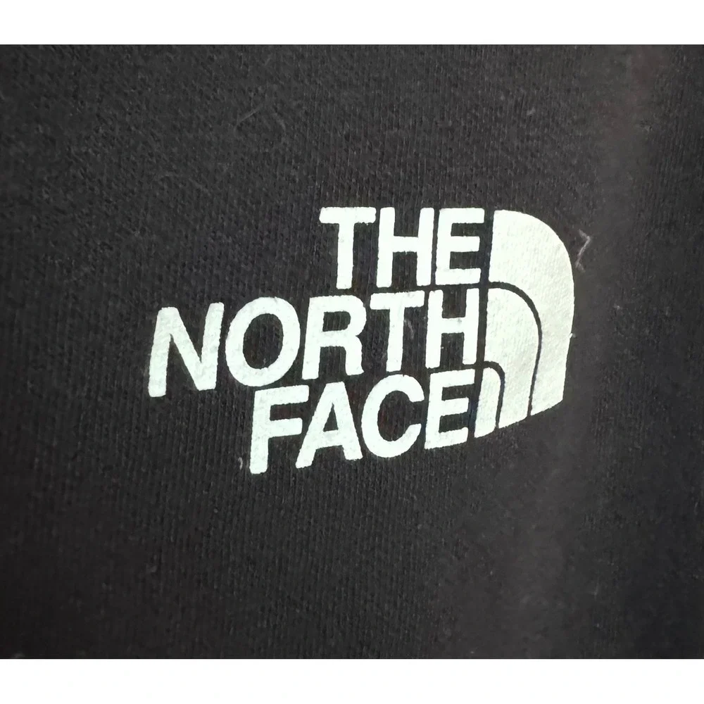 North‎ Face Men's Black Hooded Sweatshirt Never Stop Exploring Sz L